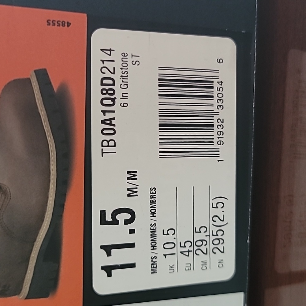 Timberland Pro Gritstone 6" Steel Safety Shoe